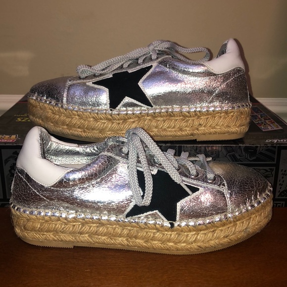 Steven By Steve Madden Shoes - Steve Madden Phase Star Espadrille Platform